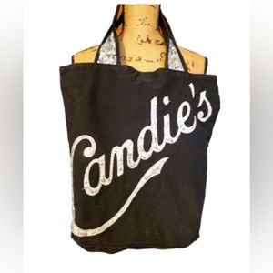 Candie's Black Tote